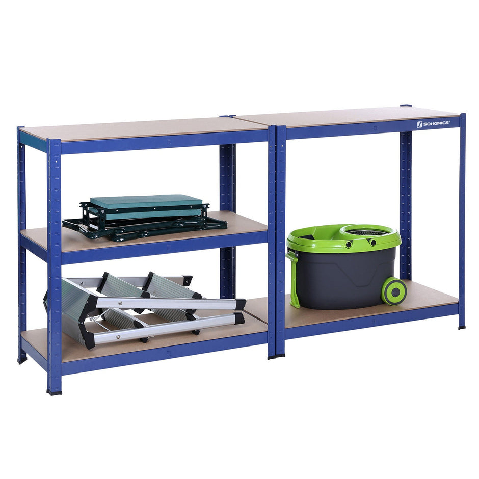 Lagerschrank - Schleifschrank - Lagerregal - Blau
