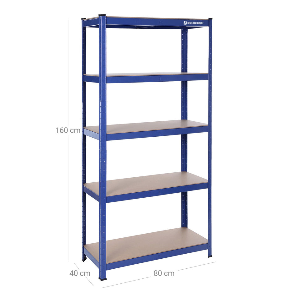 Lagerschrank - Schleifschrank - Lagerregal - Blau