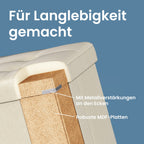 Sofa mit Stauraum - 38 x 110 x 38 cm - Sitzbox - Großformat