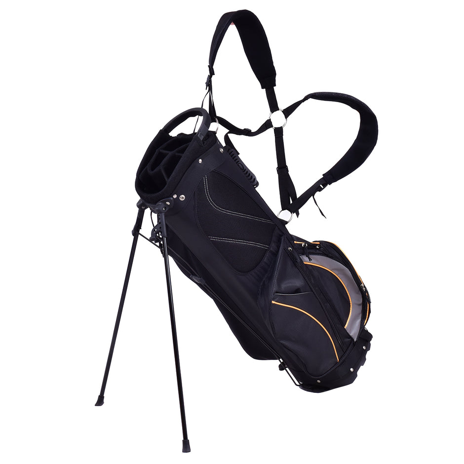Golfbag – Inch Bag Professionell resväska med nackstöd och bärrem – 9 – Svart
