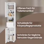Badezimmermöbel - mit einer Schublade, kompakt und modern