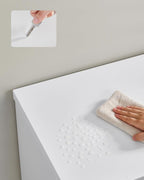 TV -Möbel - Fernsehtisch - mit offenen Regalen - LED -Beleuchtung - 160 cm