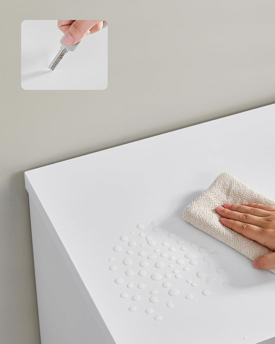 TV -Möbel - Fernsehtisch - mit offenen Regalen - LED -Beleuchtung - 160 cm