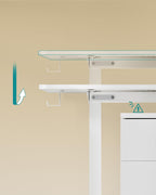 Elektrischer Schreibtisch – höhenverstellbar – mit mehreren Positionen