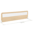 Lång – Fällbar Sänggaller med Säkerhetsbälten 180° – 180 cm – Beige