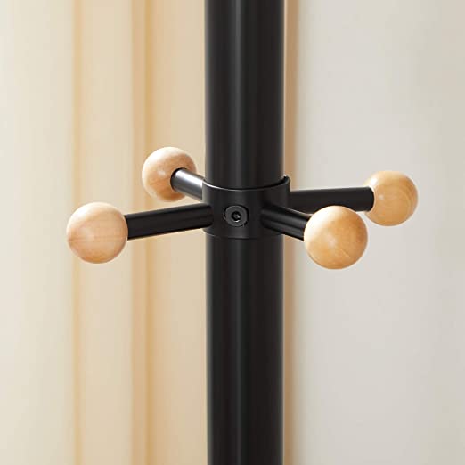 Coat Rack - Kleidungsständer - 11 Ballhaken - Van Staal - 53,5 x 53,5 x 173 cm