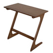 Z – formad sidobord soffbord av bambu platsbesparande kaffebord nattduksbord – Brun