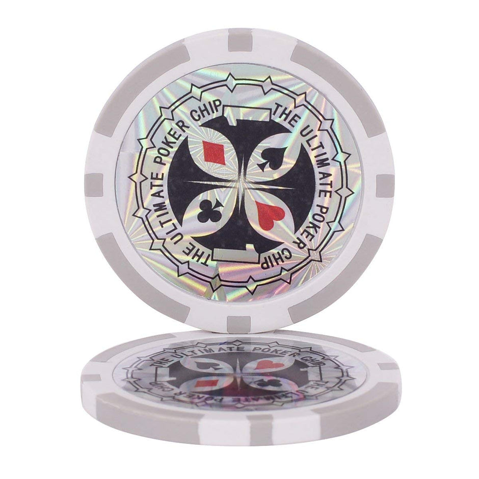 Pokerset – pokerfodral laserchips aluminiumfodral inklusive komplett set – 300 – Svart