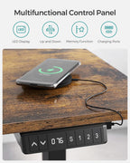 Deskframe - elektrisch einstellbar - mit Rädern