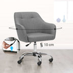 Office Stuhl - Computerstuhl - in Höhe verstellbar - Grau