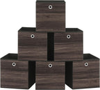 Aufbewahrungsboxen - Aufbewahrungsboxen - Set von 6 - Dunkelbraun