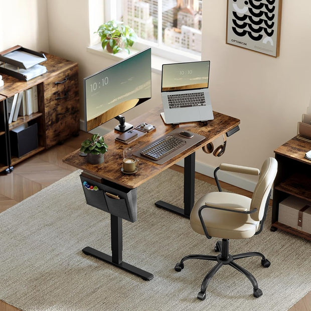 Elektrischer Schreibtisch – höhenverstellbar – mit mehreren Positionen