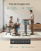 Elektrischer Schreibtisch – höhenverstellbar – mit mehreren Positionen