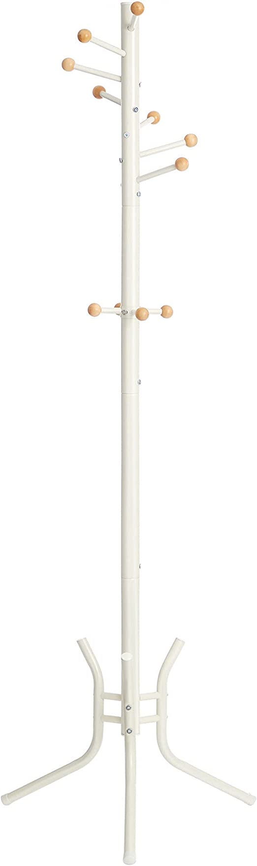 Coat Rack - Kleidungsständer - 11 Ballhaken - Van Staal - 53,5 x 53,5 x 173 cm