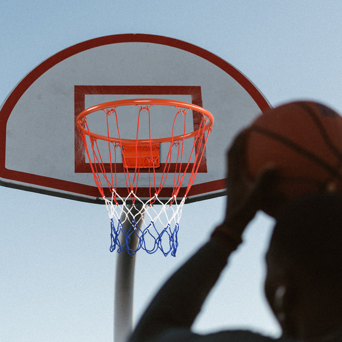 Basketbåge – Väggmonterad Professionell Dunking för inomhus och utomhus – Orange