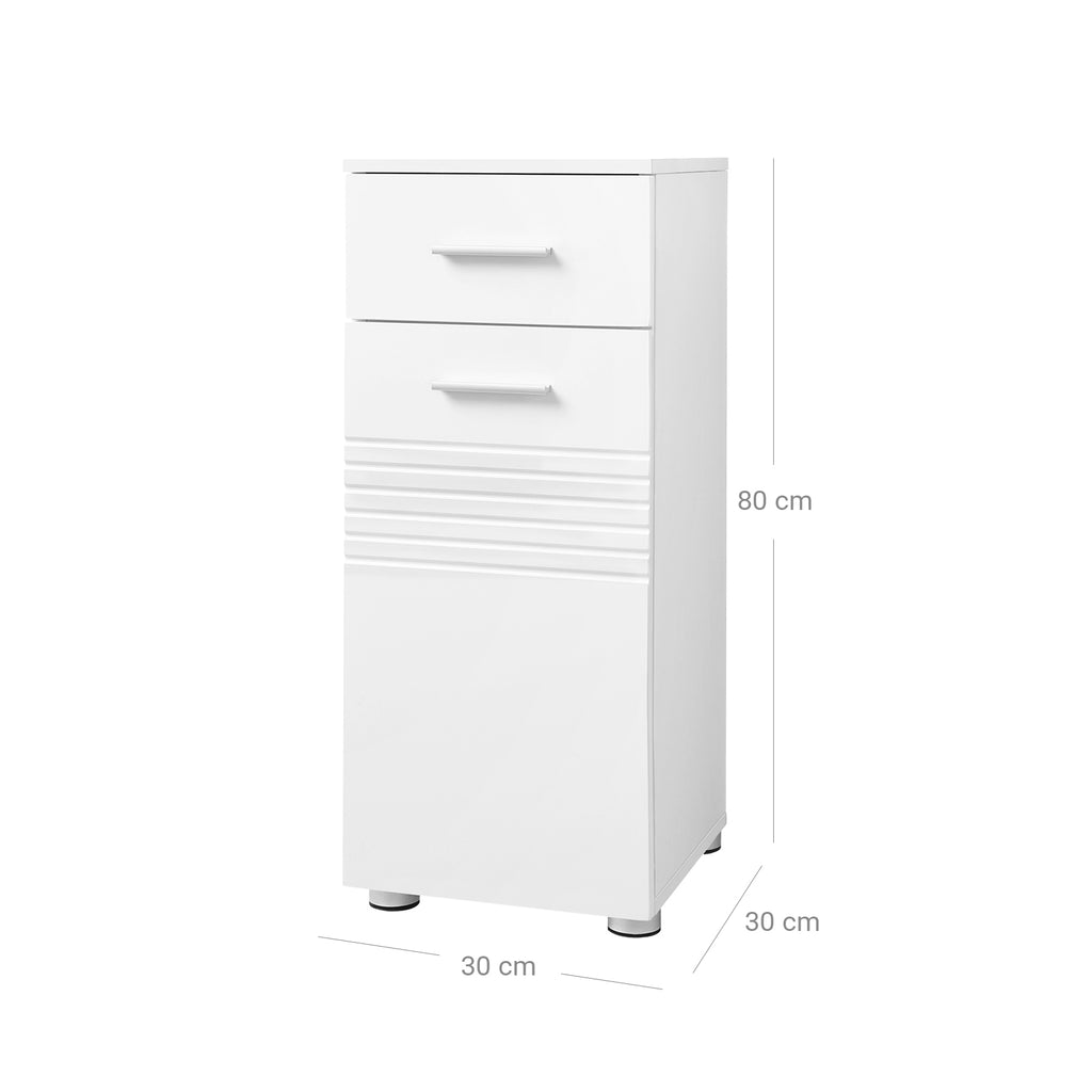 Badezimmerschrank - klein - "moderne Kerben"