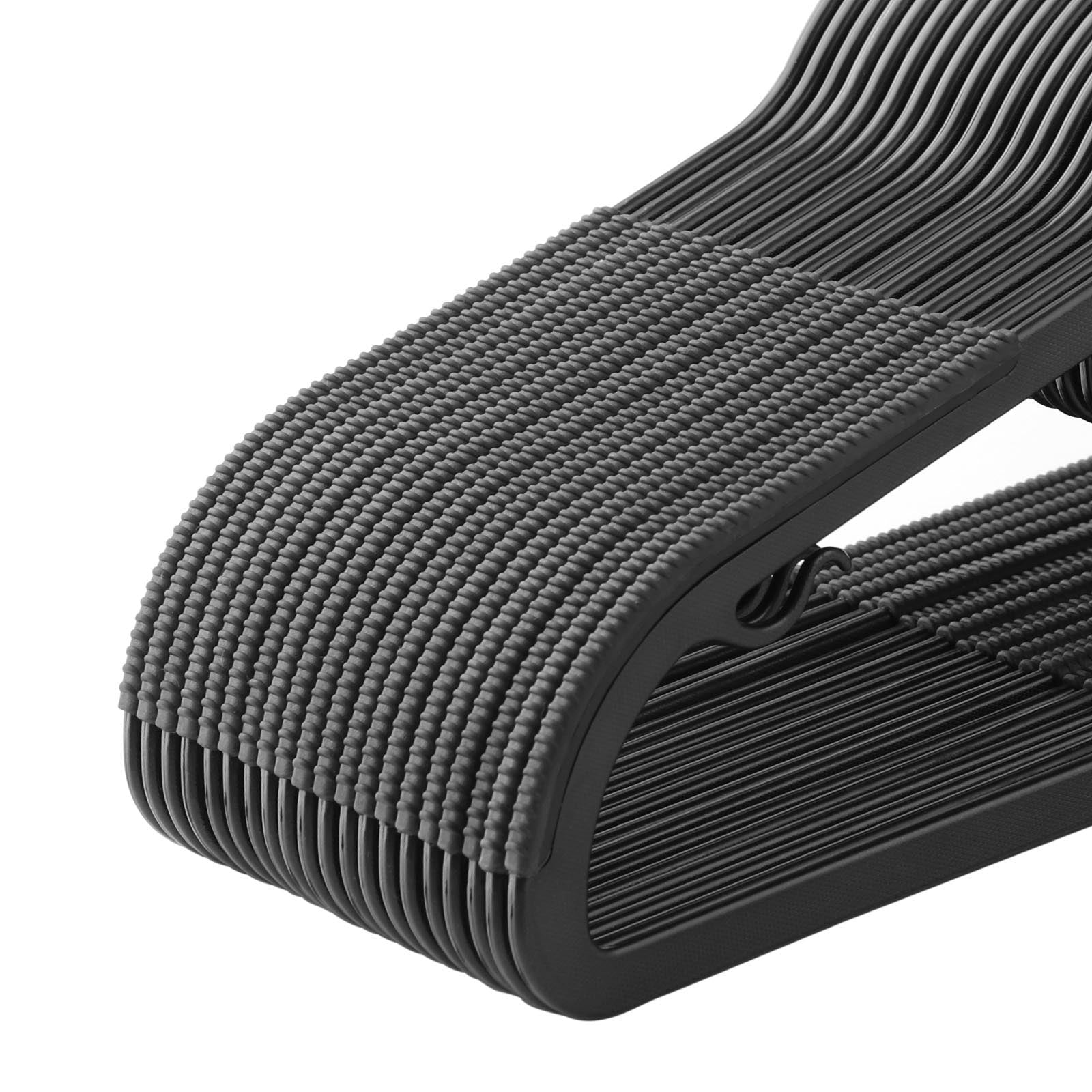Bekleidungsbügel - Anti -Slip - Set von 50 - Grau