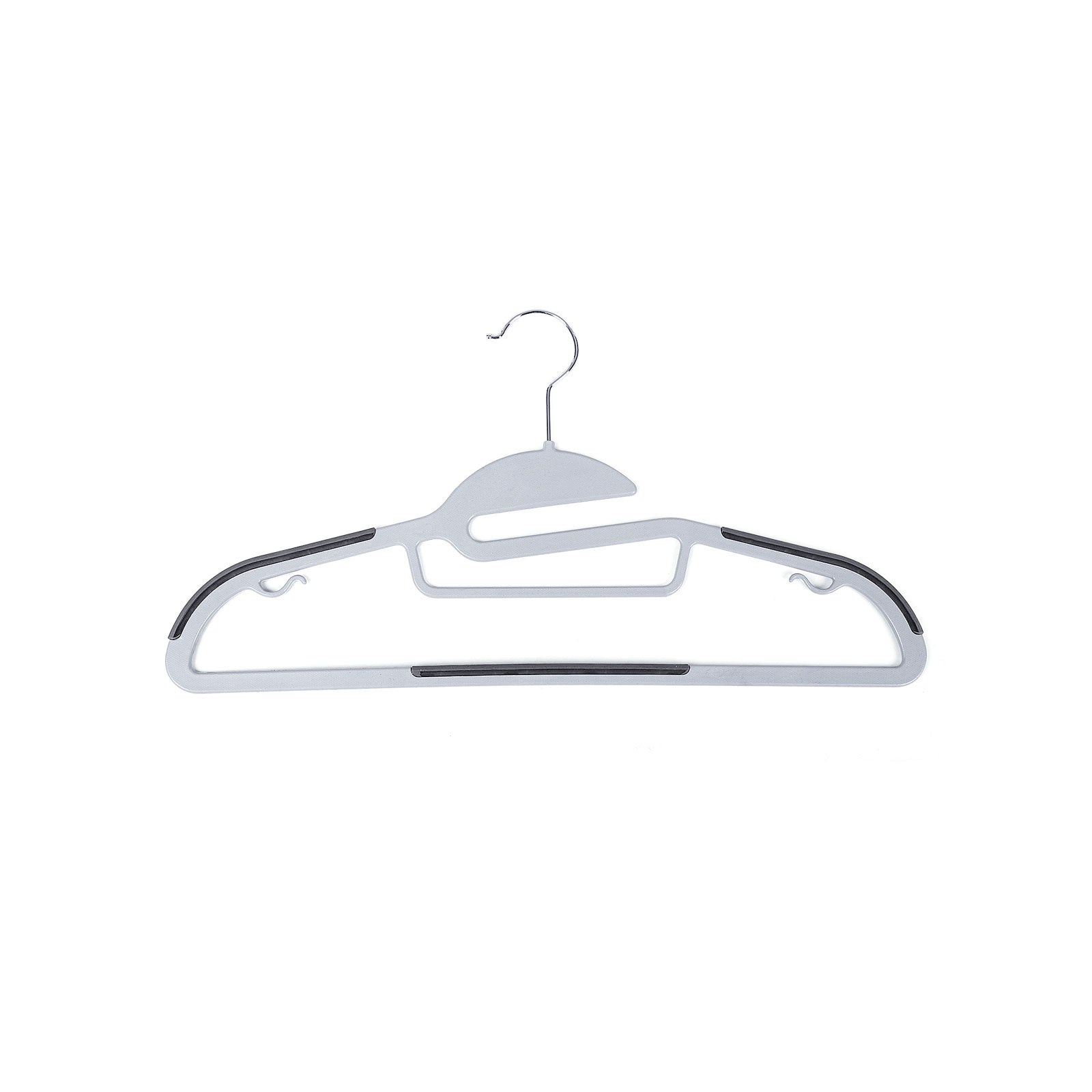 Bekleidungsbügel - Anti -Slip - Set von 50 - Grau