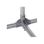 Kleidungsstange-optimierbare 2-Stäbchen-On-Räder-einstellbare 113-198 cm