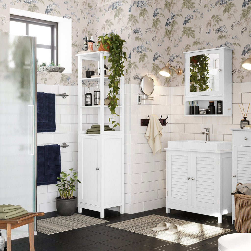 Waschbeckenschrank - Matt White