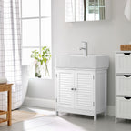Waschbeckenschrank - Matt White