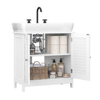 Waschbeckenschrank - Matt White