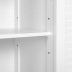 Waschbecken Underpase - Badezimmermöbel - 60 x 30 x 60 cm - Skandinavisches Design - Matt Weiß