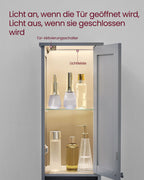 Badezimmermöbel - mit Taubengrau -Beleuchtung