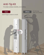 Badezimmerschrank - Verstellbare Regale - offen - Modell 2