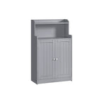 Badezimmermöbel - mit 2 Türen und Regalen - Duf Grey