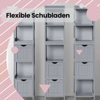 Badezimmermöbel - Abstandsschrank, schlankes Design