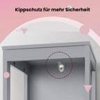 Badezimmermöbel - Abstandsschrank, schlankes Design
