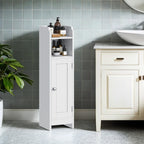 Badezimmerschrank - schmaler Stehschrank, ideal für kleine Badezimmer