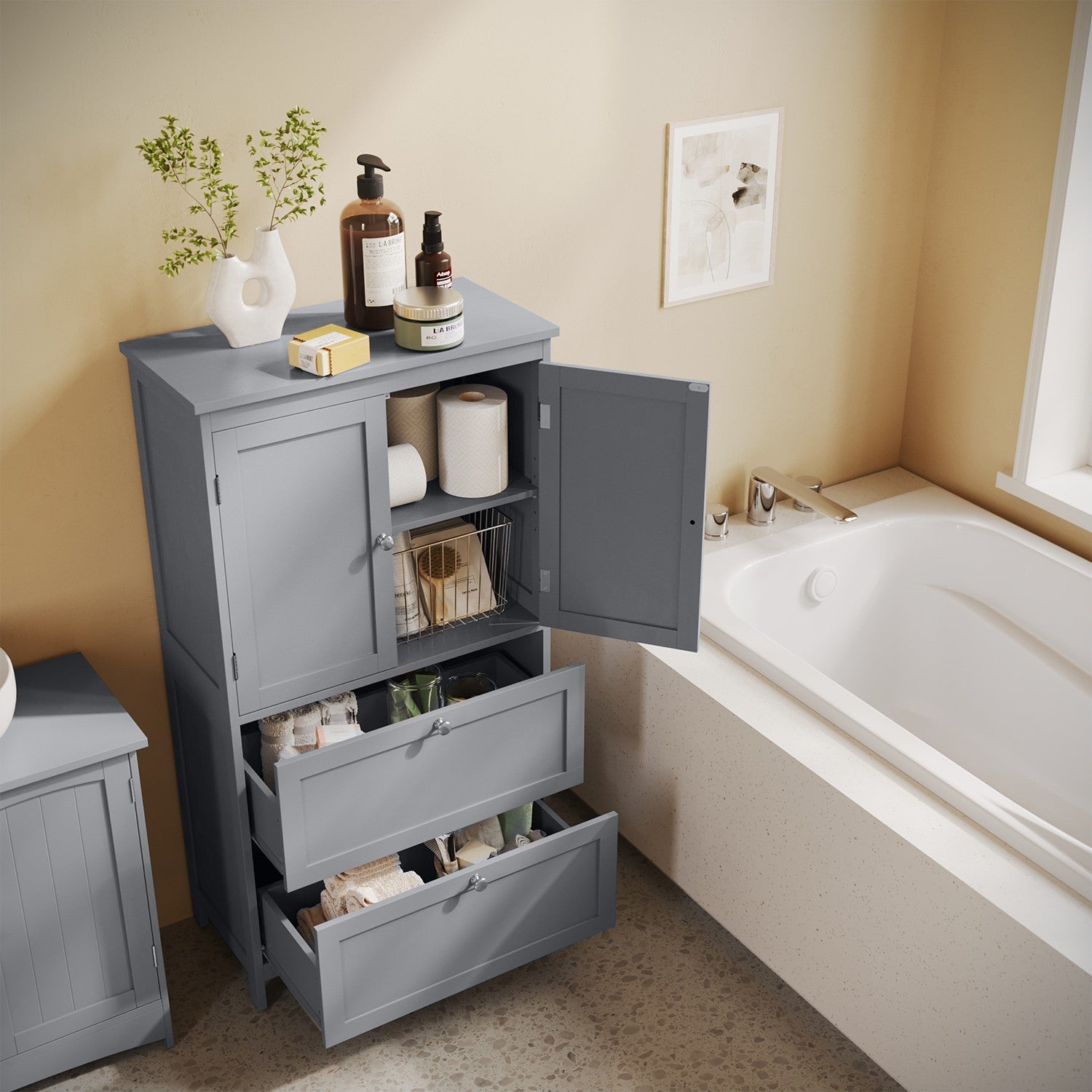 Badezimmerschrank, Badezimmerschrank, Küchenschrank
