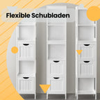 Badezimmermöbel - Abstandsschrank, schlankes Design