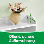Badezimmermöbel, Badezimmermöbel mit 2 Türen, 2 verstellbare Regale