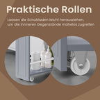 Badezimmerschrank - schmaler Schrank für Toilettenpapier, kompaktes Design