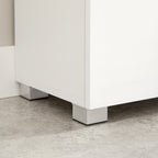 Badezimmerschrank - Sideboard mit Schublade - Weiß