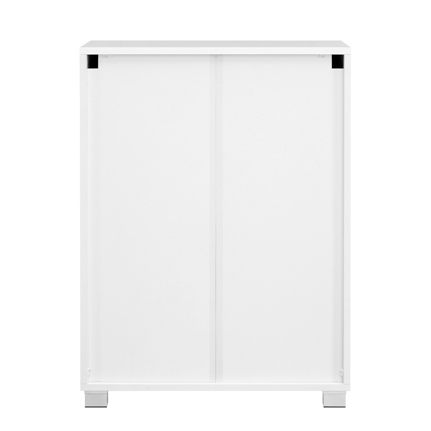 Badezimmerschrank - Sideboard mit Schublade - Weiß