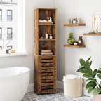 Badezimmerschrank - Vintage Brown