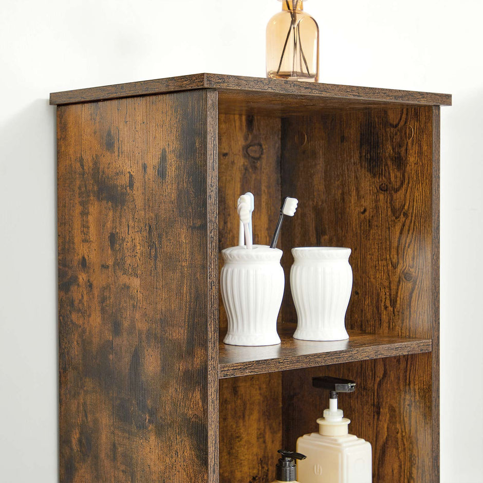 Badezimmerschrank - Vintage Brown