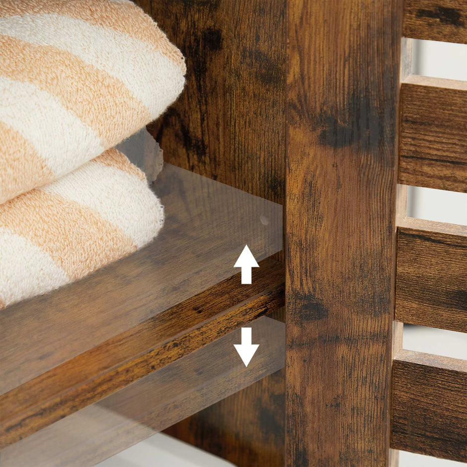 Badezimmerschrank - Vintage Brown