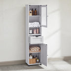 Badezimmerschrank - Lagerschrank - Küchenschrank - Wohnzimmerschrank - Weiß