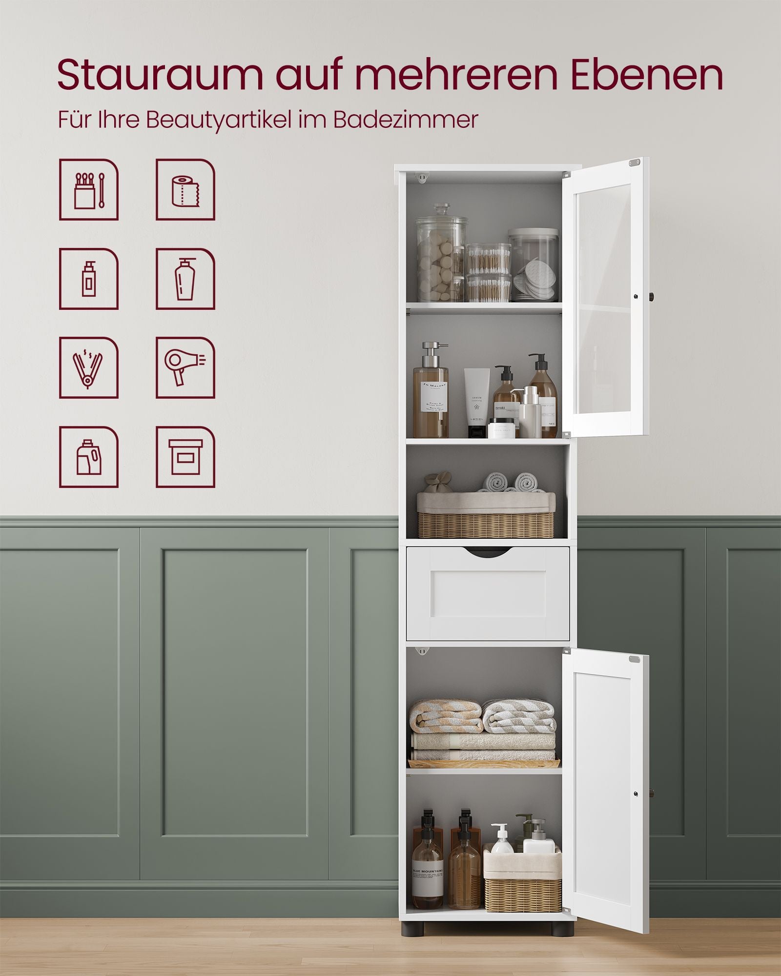 Badezimmermöbel - offener Knall - Raumunterricht