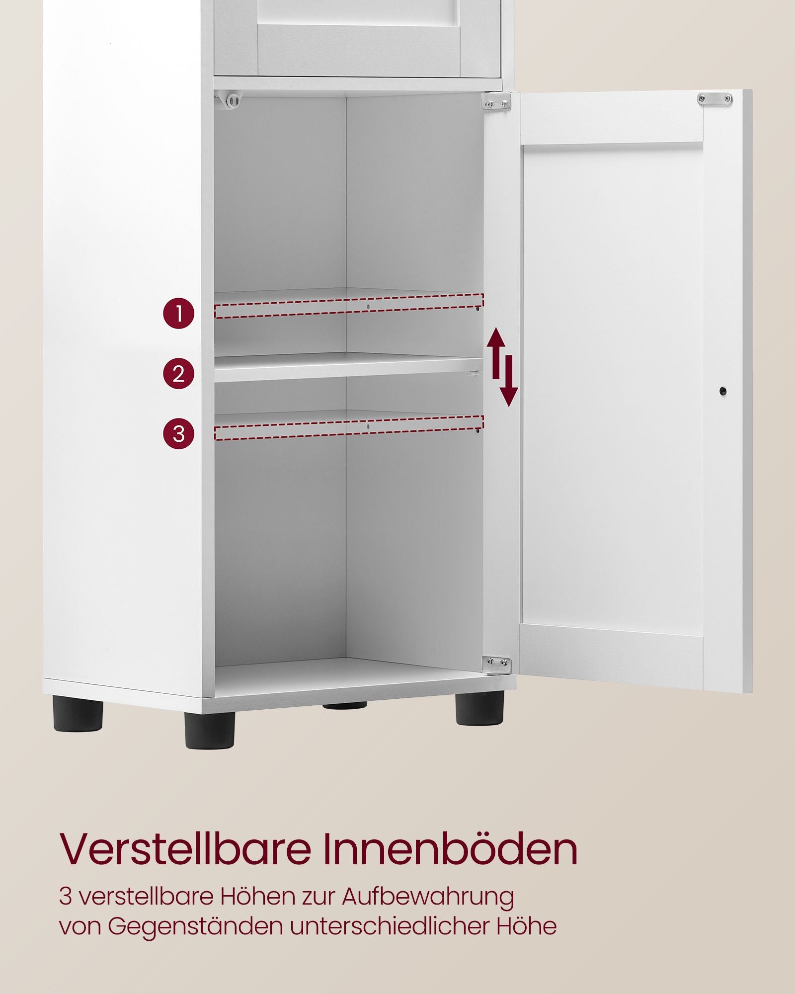 Badezimmermöbel - offener Knall - Raumunterricht