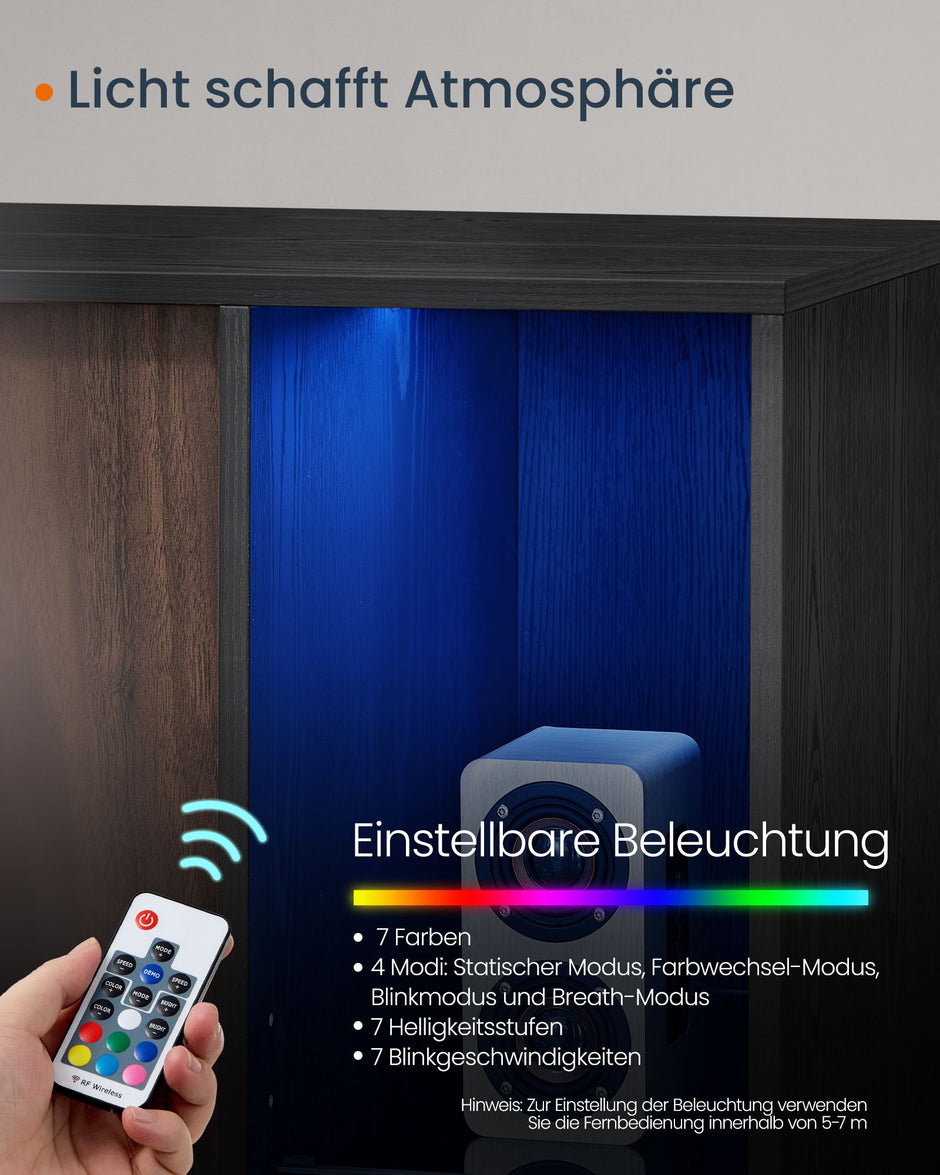 Sideboard - mit Beleuchtungs- und Toolless -Technologie