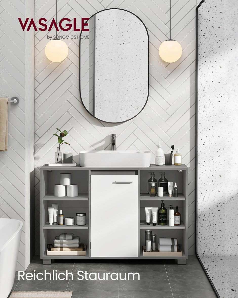 Badezimmermöbel - Verstellbare Regale