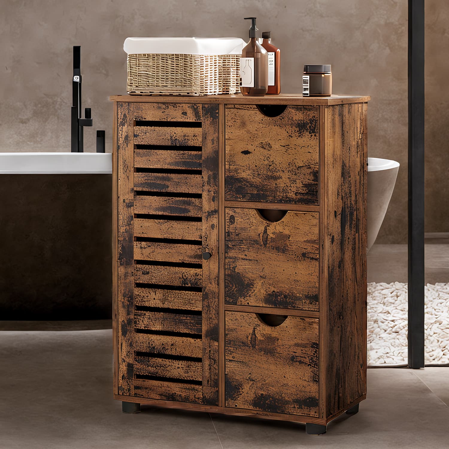 Badezimmerschrank, schmaler Badezimmerschrank, zusätzlicher Schrank