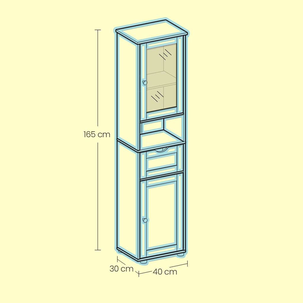 Badezimmerschrank, Badezimmerschrank, Hochschrank