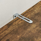 Bücherregal - Aufbewahrungsschrank - Buchregal - Wohnzimmerschrank - Vintage Brown / Schwarz